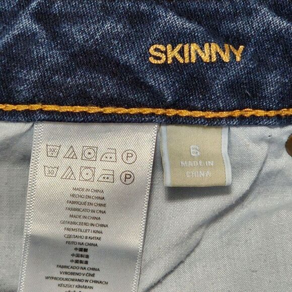 Michael Kors Skinny Slim Jeans Size 6 - Picture 10 of 15